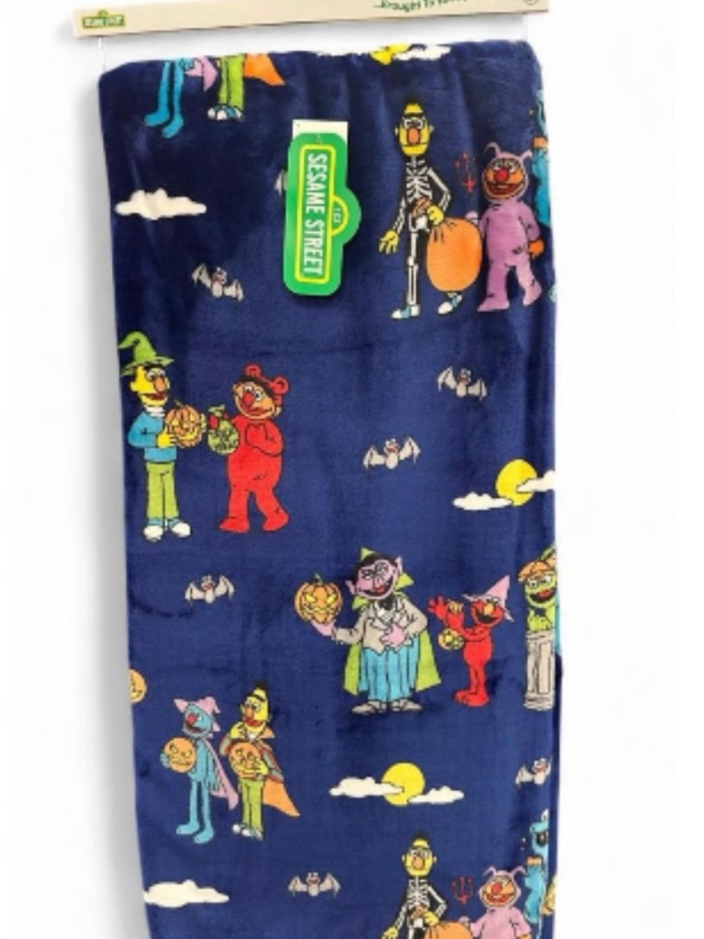 Brand new Sesame Street Halloween blanket
